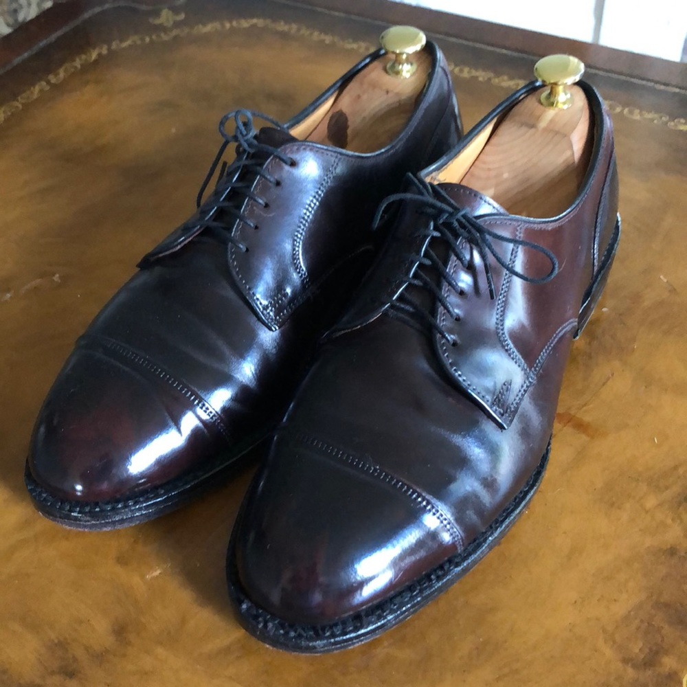 Allen Edmonds Shell Cordovan Fairgate size 9E
